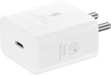 MAK 25 W GaN 3 A Wall Charger for Mobile (White)