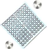 Flysmart LR44, 1.55 V Alkaline Button Coin Cell Electronics LR44   Battery (Pack of 100)