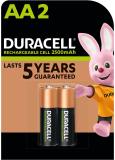 DURACELL Rechargeable AA 2500mAh  Battery (Pack of 2)