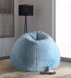 mollismoons XXXL Chair Bean Bag Cover  (Without Beans) (Blue)