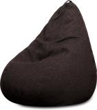 TXOR XXL Tear Drop Bean Bag Cover  (Without Beans) (Brown)