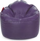 STYLE HOMEZ XXL Modern Mooda Rocker Bean Bag Sofa  With Bean Filling (Purple)