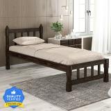 Meera Handicraft Sheesham Wood bed Solid Wood Single Bed (Finish Color - Walnut Brown, Delivery Condition - DIY(Do-It-Yourself))