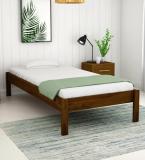 Ratandhara Furniture Solid Sheesham Wood Single Bed Solid Wood Single Bed (Finish Color - Brown, Delivery Condition - DIY(Do-It-Yourself))