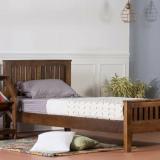 Ratandhara Furniture Solid Sheesham Wood Single Bed Solid Wood Single Bed (Finish Color - Brown, Delivery Condition - DIY(Do-It-Yourself))