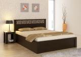 SPACEWOOD Engineered Wood King Box Bed (Finish Color - VERMOUNT WOODPORE, Delivery Condition - Knock Down)