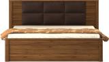 SPACEWOOD MODENA Engineered Wood King Hydraulic Bed (Finish Color - NATURAL TEAK, Delivery Condition - Knock Down)