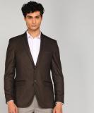 Raymond Solid Single Breasted Formal Men Blazer (Brown)