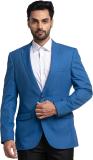 Raymond Solid Single Breasted Formal Men Blazer (Dark Blue)