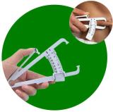 FlyTouch New Personal Measure Inch Mm Body Fat Caliper Tape Keep Slim Fitness Fat Clip B Body Fat Analyzer (Multicolor)