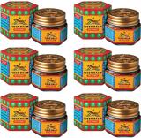 Tiger Balm Red Ointment | Ayurvedic Pain Relief Balm | 9ml each (Pack of 6) Balm (6 x 41.67 ml)