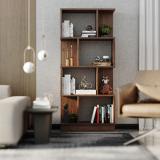 Wakefit Eliot Engineered Wood Open Book Shelf (Finish Color - Eliot, Knock Down)