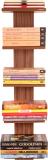 Captiver Donald Wooden Wall Mounted Book Shelf for Bedroom Study Room Kids Living Rotating Home Library Door Rack with Steel Long Narrow Diwali Engineered Wood Open Book Shelf (Finish Color - Lorain Walnut, DIY(Do-It-Yourself))