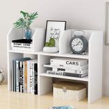 UniShop Engineered Wood Open Book Shelf (Finish Color - White, DIY(Do-It-Yourself))