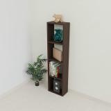 ANIKAA Wilson Engineered Wood Open Book Shelf (Finish Color - Wenge, DIY(Do-It-Yourself))