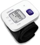 OMRON HEM 6161 Refurbished Wrist Blood Pressure Monitor Fully Automatic with Cuff Wrapping Guide and Irregular Heartbeat Detection Bp Monitor (White)