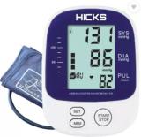 Hicks Automatic Blood pressure Moniter N830 with usb Cable 1 year warranty Bp Monitor (Blue, White)