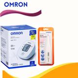 OMRON 7121JBP +mc246digital thermometer free 7121J Bp Monitor (White)