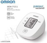 OMRON 7121J HEM 7121J Digital Blood Pressure Monitor Bp Monitor (White)