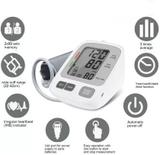 rsc healthcare Rsc-BMP09 Fully Automatic Digital Blood Pressure Monitor And Pulse Rate Monitor with Rsc Healthcare AC/DC Adapter (Made In India ) Bp Monitor (White)