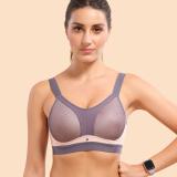 Enamor Full Coverage, Wirefree SB25 Bounce Control High-Impact Women Sports Lightly Padded Bra (Pink)