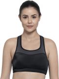 Amante Women Sports Non Padded Bra (Black)