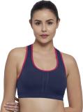 Amante Women Sports Non Padded Bra (Blue)