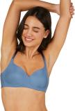 Triumph T-Shirt Bra 60 P Women T-Shirt Lightly Padded Bra (Blue)