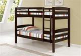 APRODZ Sheesham Wood Fretno Kids Bunk Beds with Ladder for Bedroom Solid Wood Bunk Bed (Finish Color - Brown, DIY(Do-It-Yourself))