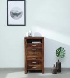 SMAART CRAAFTS ESTONIA CHEST OF DRAWER Solid Wood Free Standing Chest of Drawers (Finish Color - Provincial Teak, Pre-assembled)