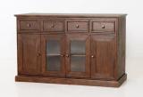 THE ATTIC Solid Wood Free Standing Sideboard (Finish Color - Honey, Pre-assembled)