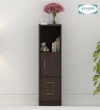 SIVOM Henry Multipurpose Storage Unit/ Engineered Wood Free Standing Cabinet (Finish Color - Dark Wenge, Knock Down)