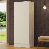 Madesa Isis Shoe Cabinet Engineered Wood Free Standing Cabinet (Finish Color - White, Door Type- Hinged, Knock Down)