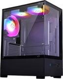 ZEBRONICS ROBUST MID TOWER Cabinet (Black, White)