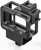 Action Pro Flat Surface Flat Placement Camera Mount (Vlogging Plastic Protective Frame Mount For GoPro 12 11 10 9)