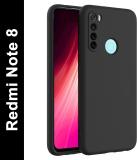 KartV Back Cover for Mi Redmi Note 8 (Black, Camera Bump Protector, Pack of: 1)