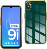 Flipkart SmartBuy Back Cover for Mi REDMI 9i Sport, Mi REDMI 9i, Mi Redmi 9A (Green, Electroplated, Silicon, Pack of: 1)