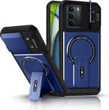 AuraX Back Cover for Realme P3 Lite 5G (Blue, Rugged Armor, Pack of: 1)