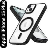 Infinite Case Back Cover for Apple iPhone 15 Plus (Black, Magsafe, Pack of: 1)