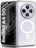 Flipkart SmartBuy Back Cover for REDMI A4 5G (Transparent, Magsafe, Pack of: 1)
