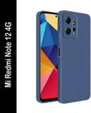 Flipkart SmartBuy Back Cover for Mi Redmi Note 12 4G (Blue, Silicon, Pack of: 1)