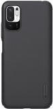 Nillkin Back Cover for Redmi Note 10T, Poco M3 Pro 4G, Frosted Shield Back Cover (Black, Hard Case, Pack of: 1)