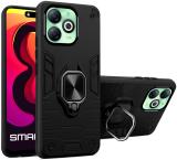 BOZTI Back Cover for Infinix Smart 8 HD (Black, Rugged Armor, Pack of: 1)