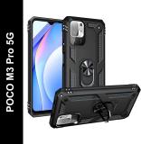 Cover Alive Back Cover for Poco M3 Pro 5G (Black, Shock Proof, Pack of: 1)