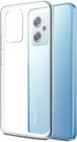 NIMMIKA ENTERPRISES Back Cover for Mi Redmi K50i 5G(Soft and flexible material | Transparent design | Lightweight and slim) (Transparent, Pack of: 1)