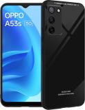 BOZTI Back Cover for Oppo A53s 5G (Black, Grip Case, Pack of: 1)