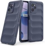 GLOBAL NOMAD Back Cover for Realme C35, Realme Narzo 50A Prime (Blue, Grip Case, Silicon, Pack of: 1)