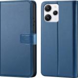 Forego Back Cover for REDMI 12 5G (Blue, Cases with Holder, Pack of: 1)