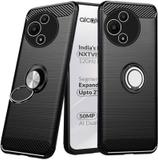 Unistuff Back Cover for Alcatel V3 Classic 5G (Black, Rugged Armor, Pack of: 1)