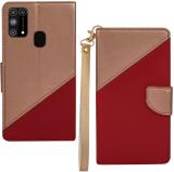 Flipkart SmartBuy Back Cover for Samsung Galaxy F41, Samsung Galaxy M31 (Red, Dual Protection, Pack of: 1)